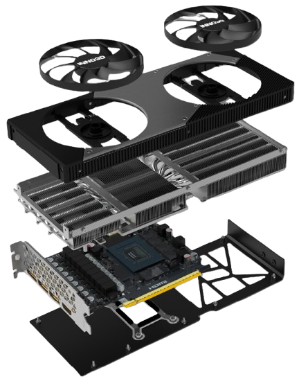 INNO3D GEFORCE RTX 5070 TWIN X2 OC 12GB GDDR7 Graphic Card