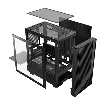 Ant Esports 120 Air Mini Tower M-ATX M-ITX Black Cabinet 3x120mm Static RGB Fans