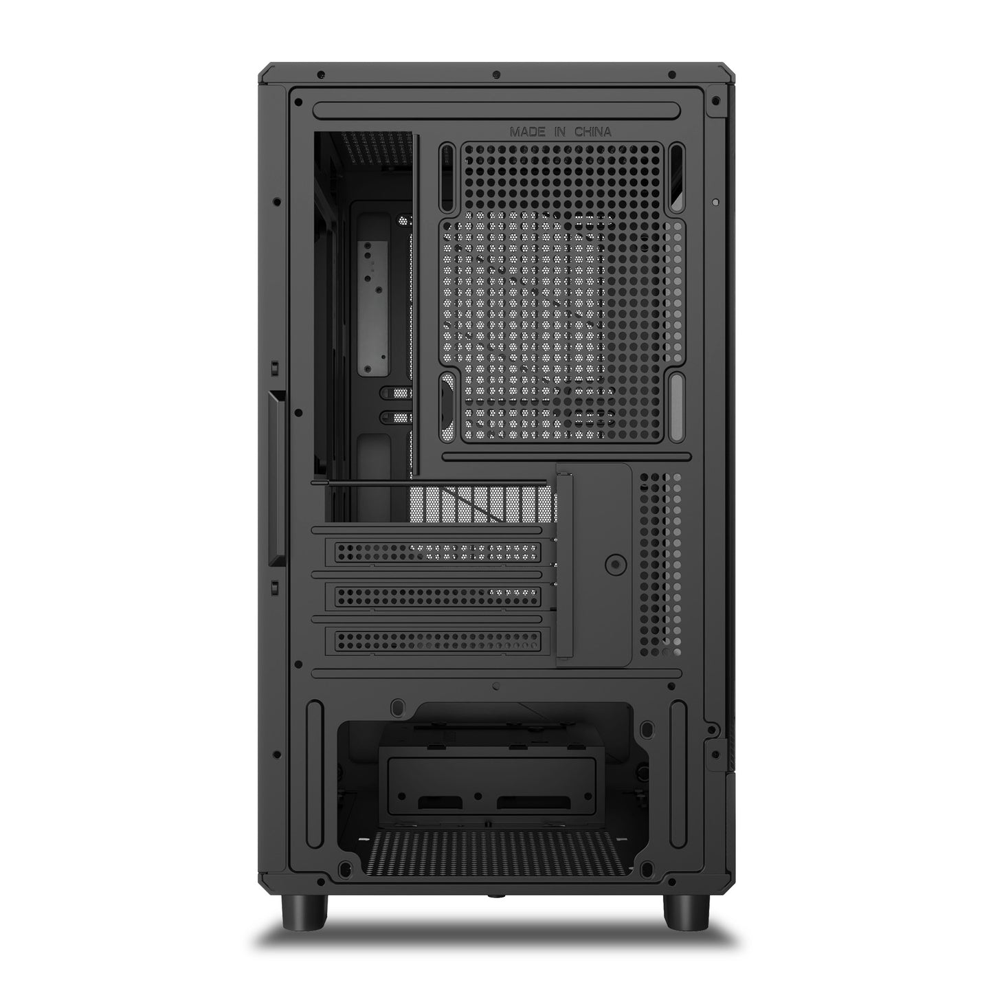 Ant Esports 120 Air Mini Tower M-ATX M-ITX Black Cabinet 3x120mm Static RGB Fans