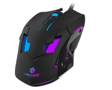 Lapcare Champ LGM-100 Gaming Mouse (Black)