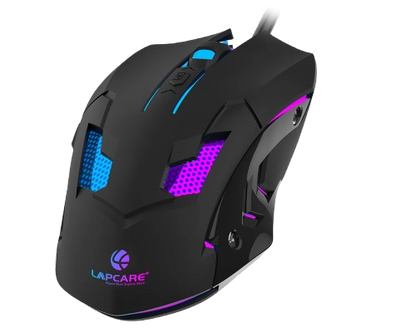 Lapcare Champ LGM-100 Gaming Mouse (Black)