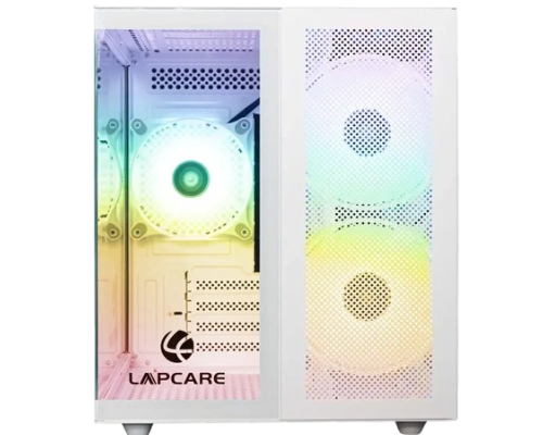 Lapcare LGT-450 Gaming Cabinet (White)