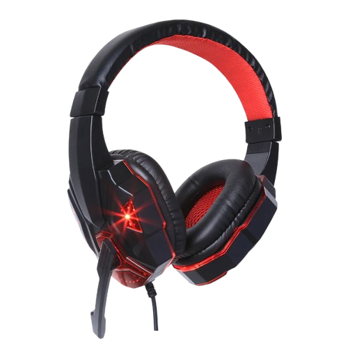Joy Wired Gaming Headset With 45mm Dynamic Drivers Deep Bass & LED Lights