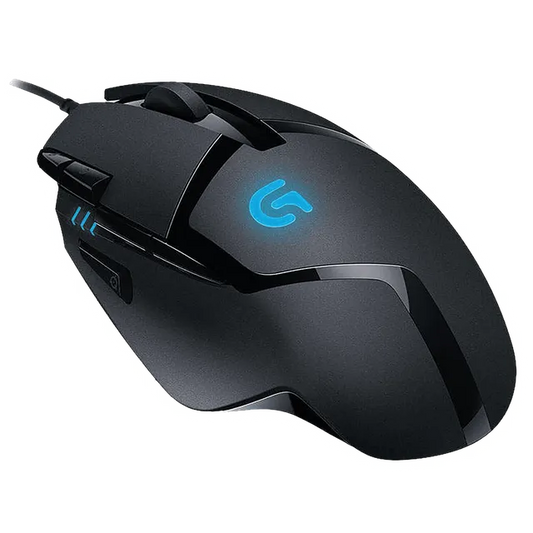 Logitech G402 HYPERION FURY FPS Gaming Mouse (4000 DPI Adjustable, Fusion Engine Hybrid Sensor, Black)