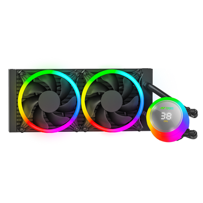 Ant Esports ICE Chroma 240mm ARGB AM5/LGA1851 Black AIO Liquid Cooler
