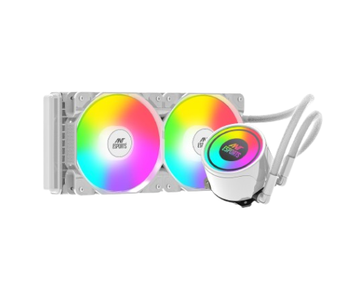 Ant Esports ICE-240 ARGB CPU Liquid Cooler (White)