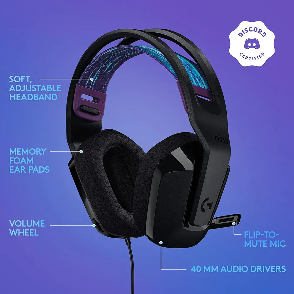 Logitech G Series G335 Wired Gaming Headset