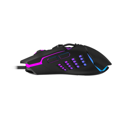 LAPCARE Champ LGM-105 Wired Gaming Mouse (Black)