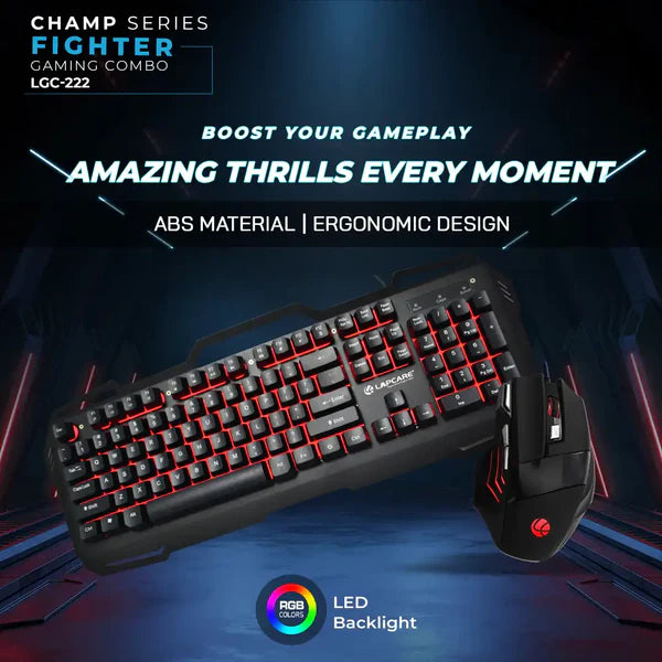 Lapcare Fighter Champ Gaming Combo (LGC-222)