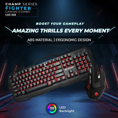 Lapcare Fighter Champ Gaming Combo (LGC-222)
