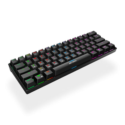 Ant Esports MK1300 V2 Mechnical Wired Gaming keyboard,with RGB, (Black)
