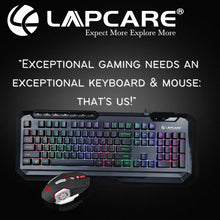 Lapcare Champ Series LGC-012 Wired Gaming Keyboard and Mouse Combo