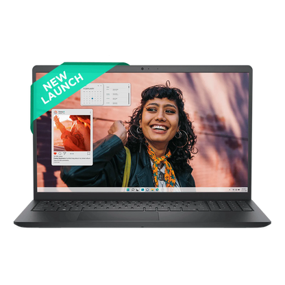 Dell 15 Laptop, Intel Core 3 100U Processor, 8GB, 512GB, Intel UHD Graphics Graphics, 15.6" FHD 120Hz IPS 250 nit Display, 12 Months Mcafee, Win 11 + Office H&S 2024, Black