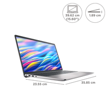 DELL DC 15260 Intel Core Ultra 5 225H Thin & Light Laptop (8GB, 512GB SSD, Windows 11 Home, 15.6 inch Full HD Anti-Glare Display, MS Office Home 2024, Platinum Silver, 1.66 KG)