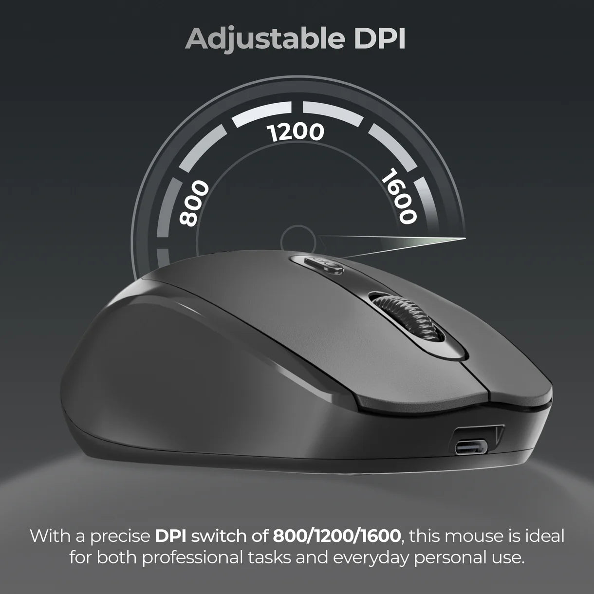 FLOW Wireless Mouse - Black