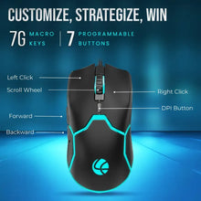Lapcare Champ Razor Gaming RBG Mouse 3600dpi (LGM-204)