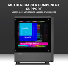 Ant Esports 400 Air mini (M-ATX/M-ITX) Black Cabinet 3x120mm Fans