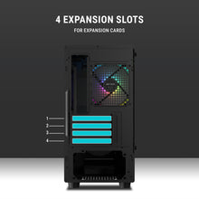 Ant Esports 400 Air mini (M-ATX/M-ITX) Black Cabinet 3x120mm Fans