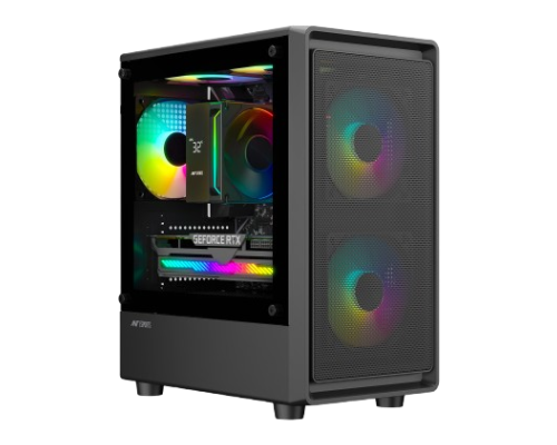 Ant Esports 400 Air mini (M-ATX/M-ITX) Black Cabinet 3x120mm Fans