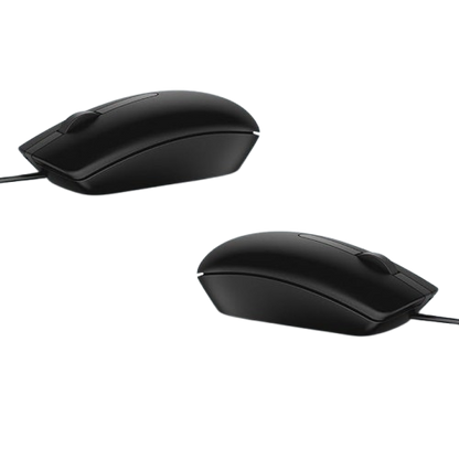 Dell Wired Mouse - MS116 - Black