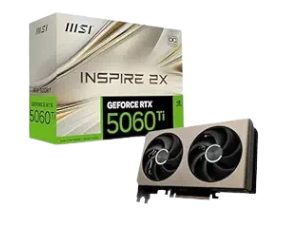 MSI GeForce RTX 5060 Ti 8GB Inspire 2X OC Graphic Card