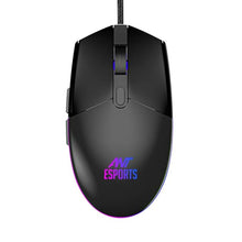 Ant Esports GM60 Wired Optical Gaming Mouse - Black