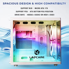 Lapcare LGT-450 Gaming Cabinet (White)