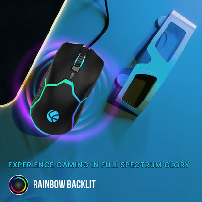 Lapcare Champ Razor Gaming RBG Mouse 3600dpi (LGM-204)
