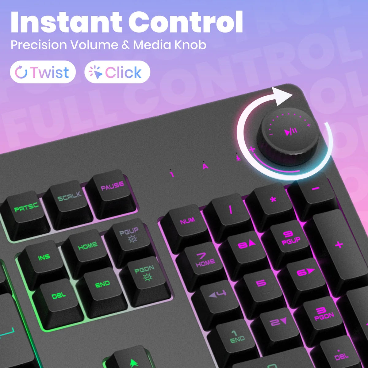 Lapcare Champ LGK-111 Gaming Keyboard (Black