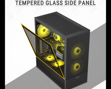 Ant Esports 511 Air 5F Mid Tower (E-ATX/ATX/M-ATX/M-ITX) Black Cabinet 2x120mm 3x140mm Fans