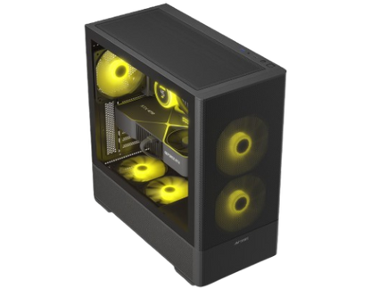 Ant Esports 511 Air 5F Mid Tower (E-ATX/ATX/M-ATX/M-ITX) Black Cabinet 2x120mm 3x140mm Fans
