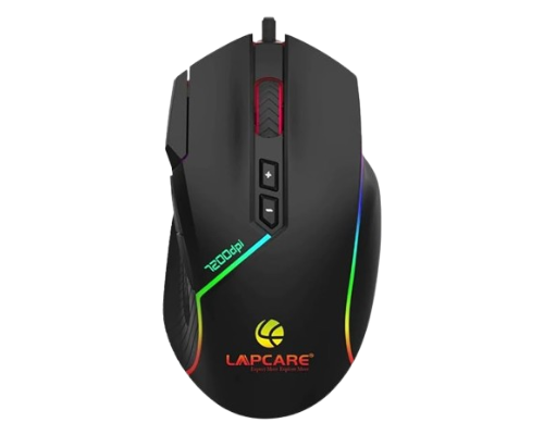 LAPCARE Champ LGM-108 Gaming Mouse (Black)