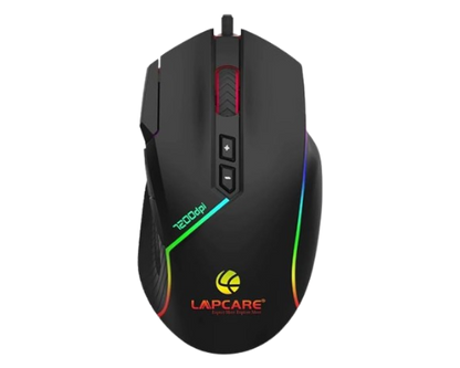 LAPCARE Champ LGM-108 Gaming Mouse (Black)