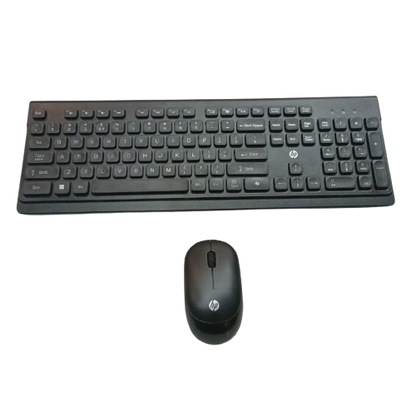 HP 110 Wireless Keyboard and Mouse Combo, Black