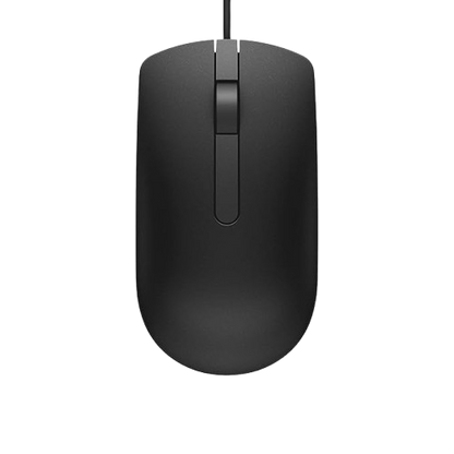 Dell Wired Mouse - MS116 - Black