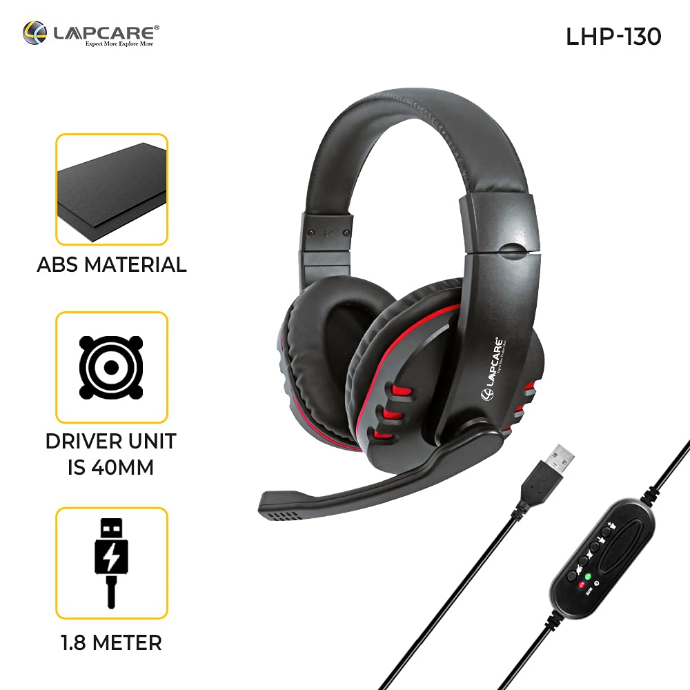 Lapcare USB Gaming Headset With 7Colour LHP-130