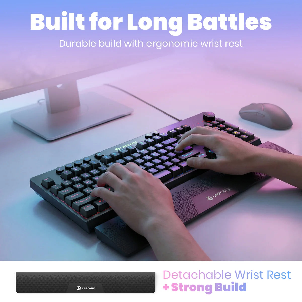 Lapcare Champ LGK-111 Gaming Keyboard (Black