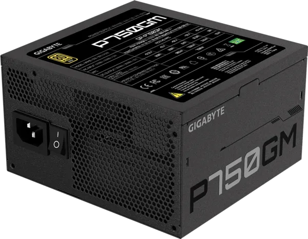 Gigabyte 750W 80 Plus Gold Power Supply GP-P750GM