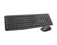 Logitech MK235 Wireless Keyboard and Mouse Combo Black