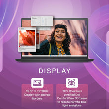 Dell Inspiron 3530 13th Gen Laptop, Intel Core i5-1335U/8GB/512GB SSD/15.6" (39.62cms) 120Hz Refresh Rate on a FHD IPS Display with Dell Comfortview/Win 11+MSO'21+McAfee 15 Month/Carbon Black