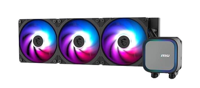 MSI MAG CORELIQUID A13 360 AIO CPU Liquid Cooler - Black
