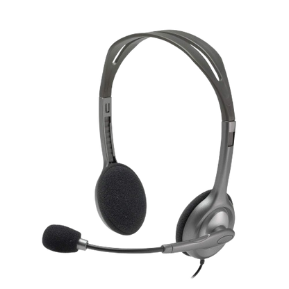 Logitech H110 Stereo Wired Headphones With Mic