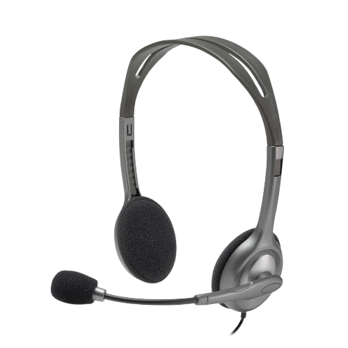 Logitech H110 Stereo Wired Headphones With Mic