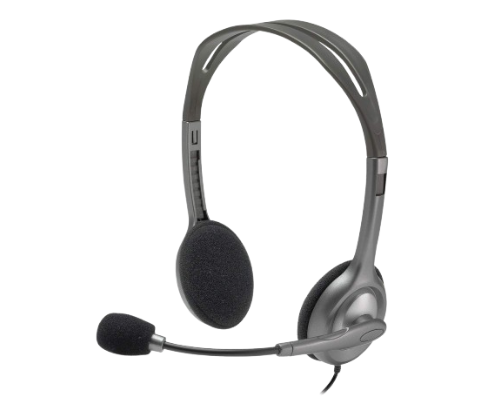 Logitech H110 Stereo Wired Headphones With Mic