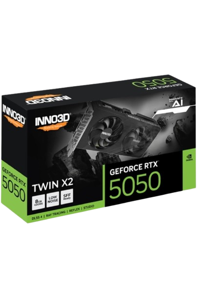 INNO3D GEFORCE RTX 5050 TWIN X2 8GB GDDR6 - N50502-08D6-174071N