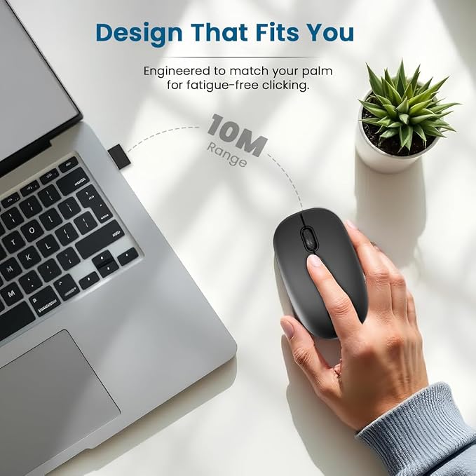 Lapcare Wireless Mouse - Safari III Black (LWM-003)