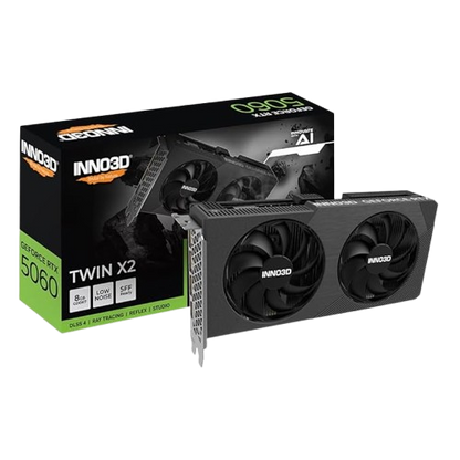 INNO3D GEFORCE RTX 5060 TWIN X2 OC V2 8GB GDDR7 - N50602-08D7X-195071N