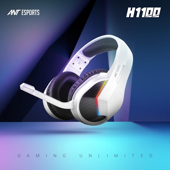 Ant Esports H1100 Pro RGB Wired  Gaming Headphones