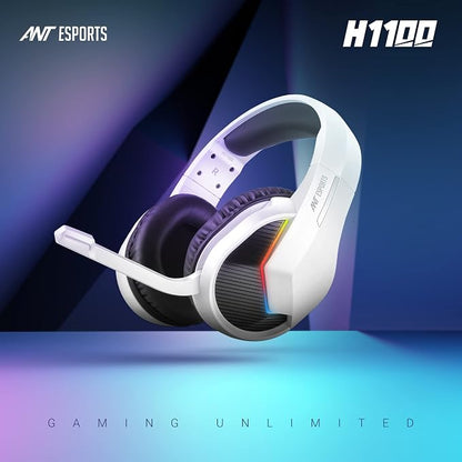 Ant Esports H1100 Pro RGB Wired  Gaming Headphones