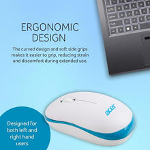 Acer Wireless Mouse W/Blue (ZC.A01SI.0WC)